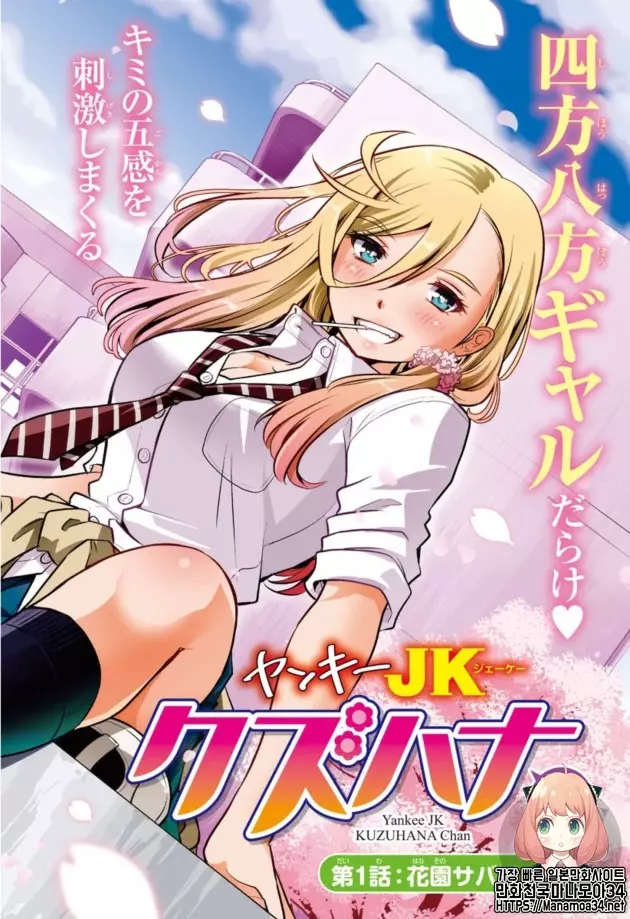 양아치 여고생 쿠즈류 하나 짱